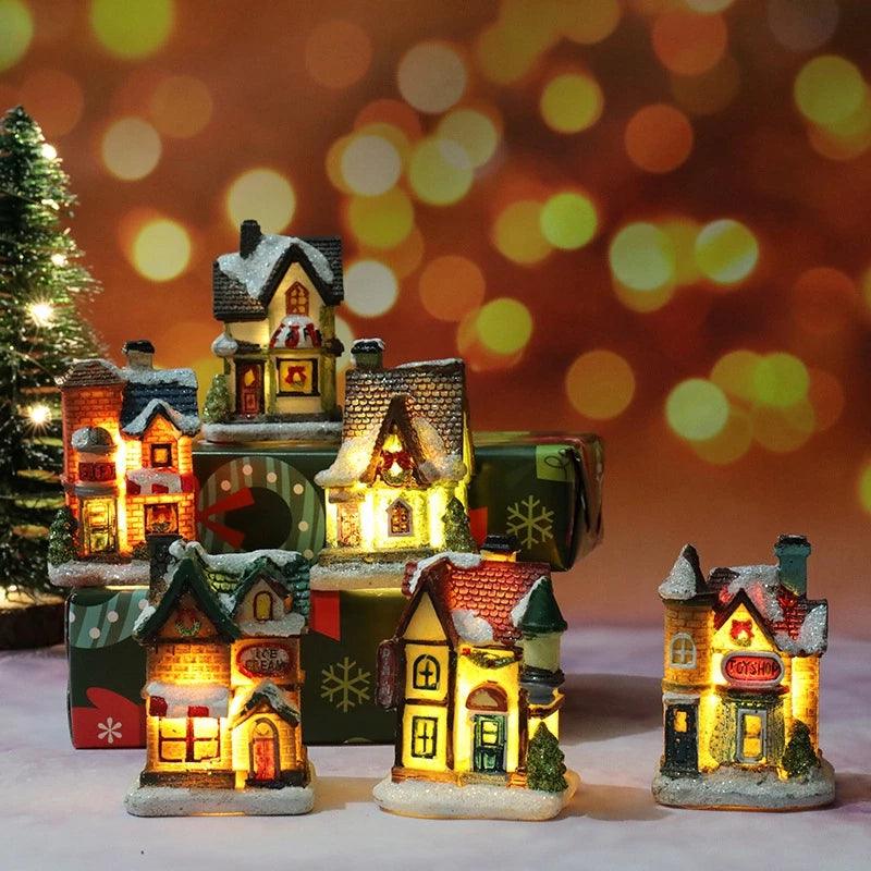 Christmas House Night Light