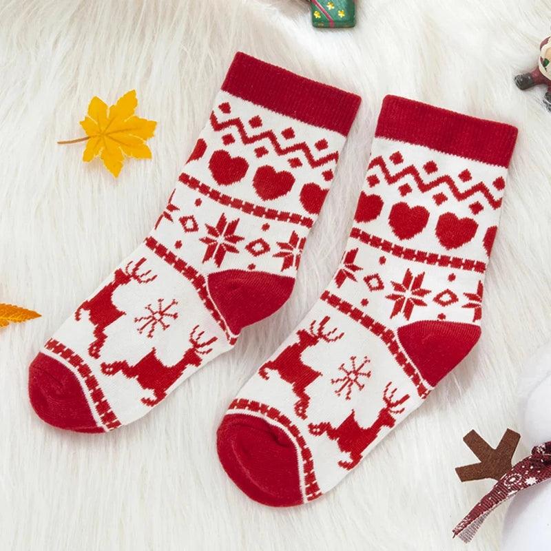 Vintage Christmas Socks