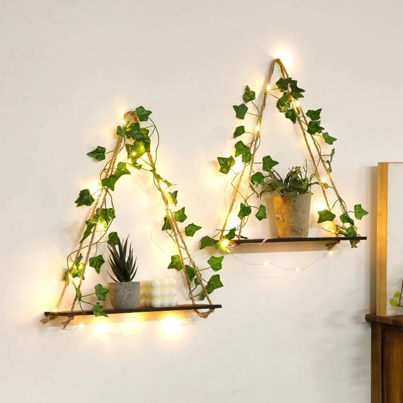 Leaf Hanging LED Shelf