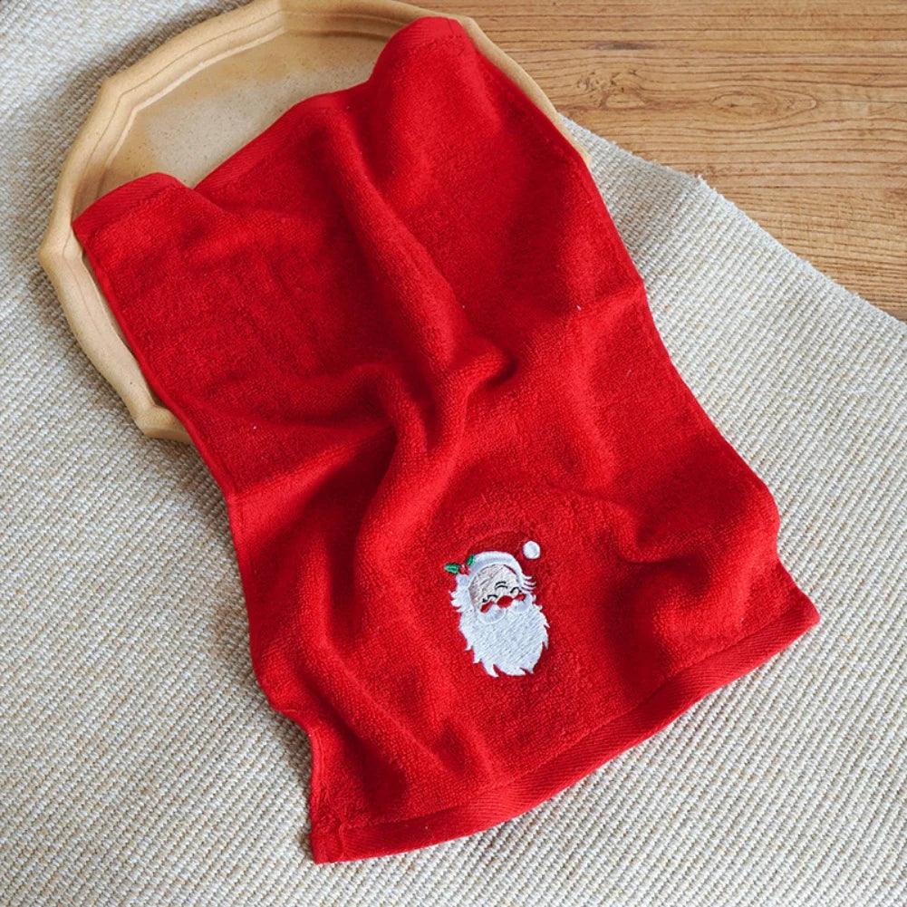 Christmas Santa Hand Towels Set