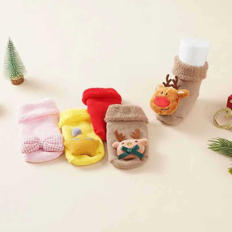 Christmas Non-Slip Baby Socks