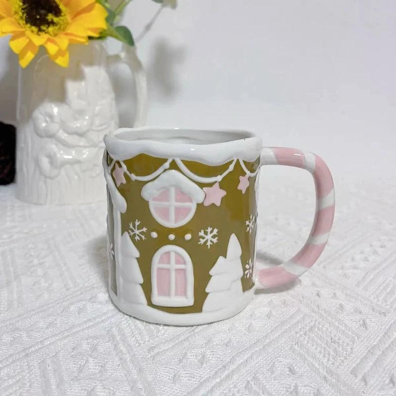 300ml Gingerbread Man 3D Ceramic Mug