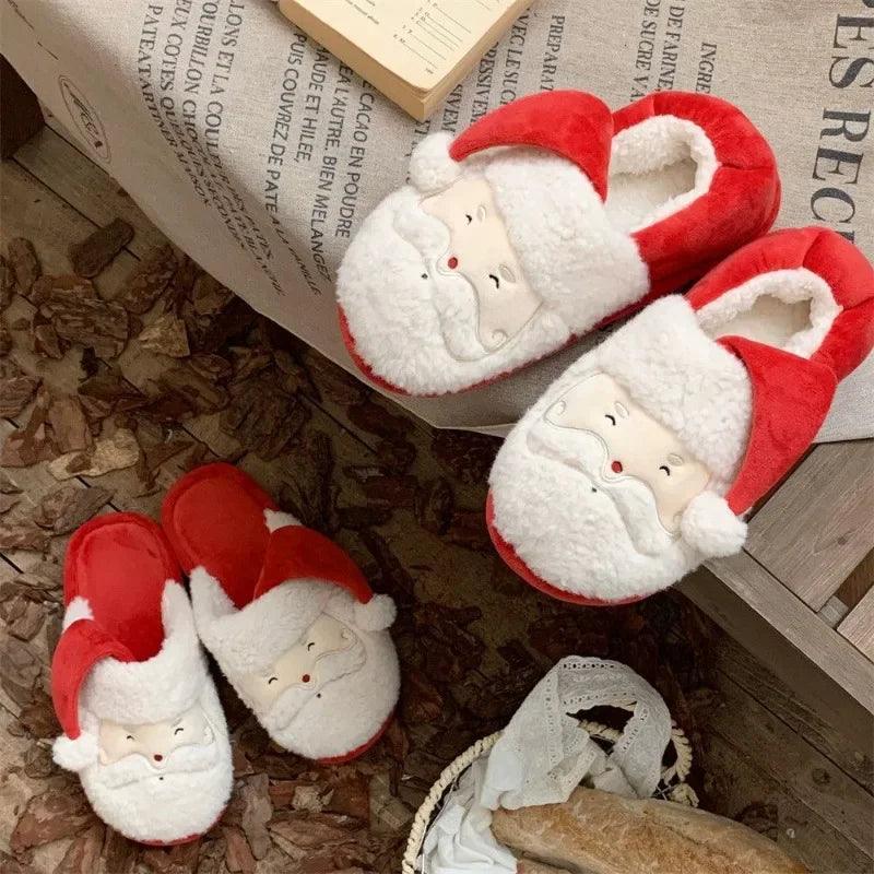 Santa Claus Furry Slippers