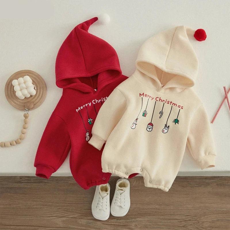 Willano Christmas Hooded Romper