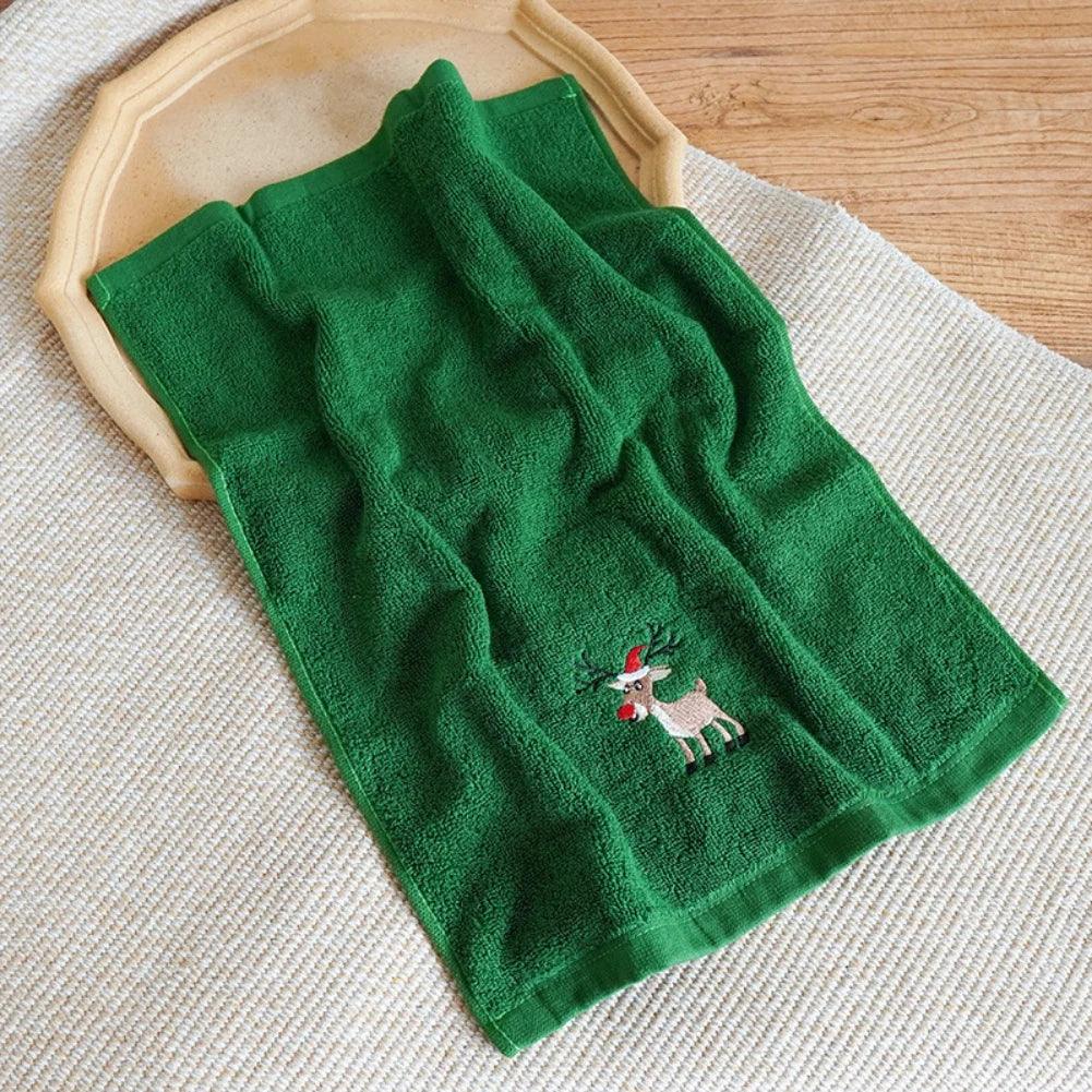 Christmas Santa Hand Towels Set