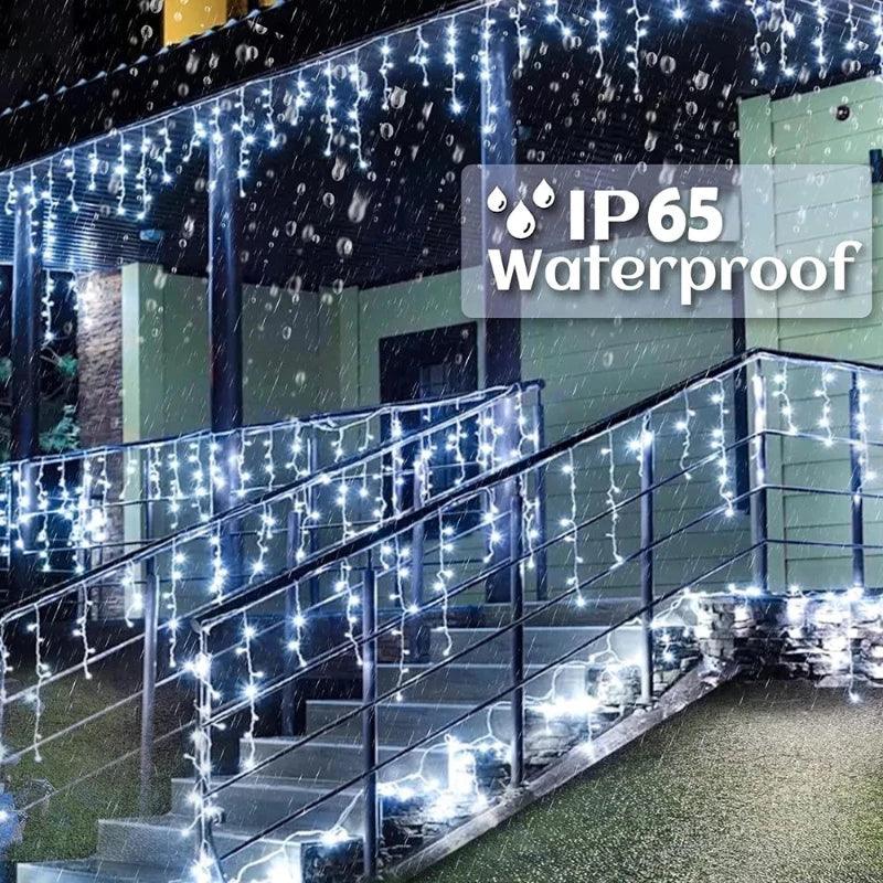 Solar Icicle Lights for Outdoor Decoration