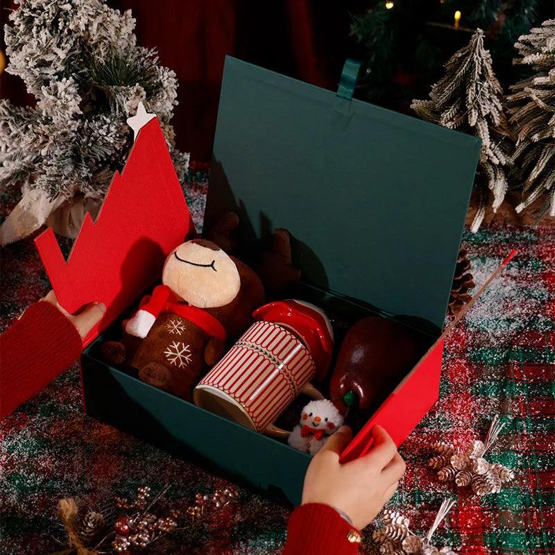 Red Double Door Christmas Gift Box