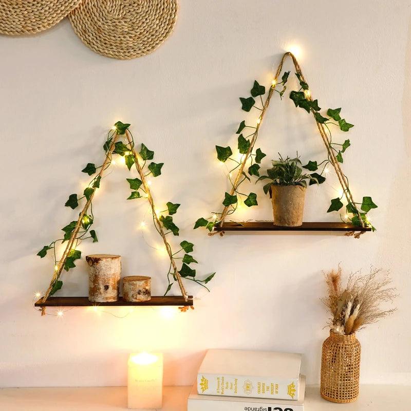 Leaf Hanging LED Shelf