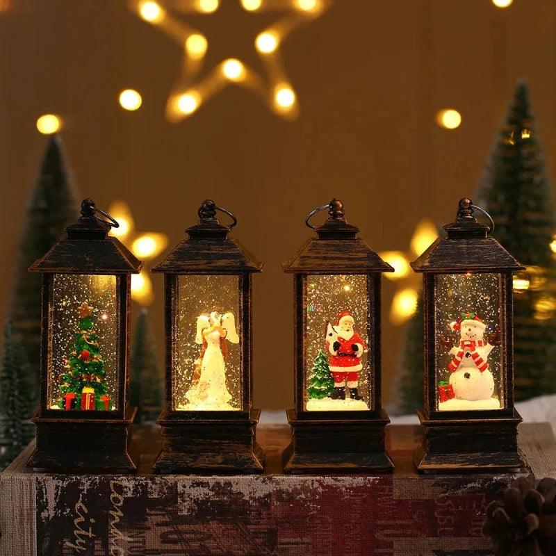 Christmas LED Lantern Night Light